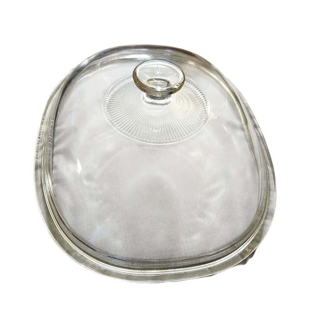 PYREX Clear Glass Oval Replacement LID # F14C